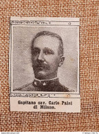WW1 Prima Guerra Mondiale 1914-1918 Caduto Per La Patria Carlo Paini Di Milano - Autres & Non Classés