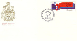 Canada Constitution FDC Cover ( A72 260) - 1981-1990