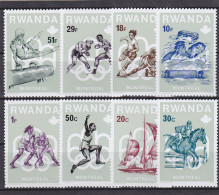 Olympics 1976 - Soccer - RWANDA - Set MNH - Ete 1976: Montréal