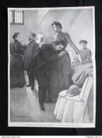 La Prigione Femminile Di Madrid - Eve Humbert Stampa Del 1903 - Autres & Non Classés