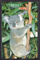 Japan 1V Koala Higashiyama Zoo And Botanical Gardens Entrance Anniv. New Mint Card - Dschungel