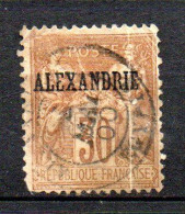 Col41 Colonies Alexandrie N° 12 Oblitéré Cote  16,00 € - Used Stamps