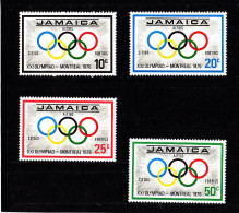 Olympics 1976 - Rings - JAMAICA - Set MNH - Zomer 1976: Montreal