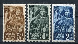 Sahara 1952. Edifil 94-96 ** MNH. - Spanische Sahara