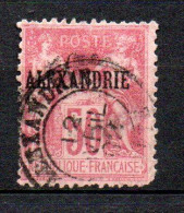 Col41 Colonies Alexandrie N° 15 Oblitéré Cote  24,00 € - Used Stamps