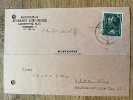 Österreich / Austria 1947, Plattenfehler / Druckzufälligkeit Mi. # 744: Am Baumstam Weißer Fleck / Knuste - Varietà & Curiosità