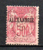 Col41 Colonies Alexandrie N° 14 Oblitéré Cote  34,00 € - Used Stamps