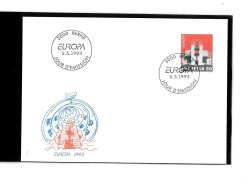 3000 Berne - Jour D'émission - Europa 1993 - 05 05 1993 - Beli FDC 059 - Covers & Documents