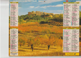 Almanach Du Facteur 1993, Couleur D'automne En Provence / Lavande En Provence, LAVIGNE - Grand Format : 1991-00