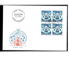 3000 Berne - Jour D'émission - Europa 1993 - 05 05 1993 - Beli FDC 060 - Covers & Documents