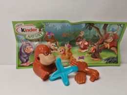 Kinder : MPG UN044  Kinder Nature - Fang Die Bananenschale 2010 - Affe 3 + BPZ - Montables