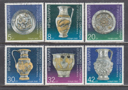 Bulgaria 1987 - Rogozen's Treasure, Mi-Nr. 3553/58, Used - Usados