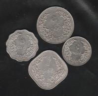 BURMA/MYANMAR COIN 1950 ISSUED 4 COINS COMPLETE SET, AUNC - Myanmar (Birma 1948-...)