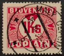 SLOVAQUIE / YT Taxe 8 / Oblitéré / Used - Oblitérés