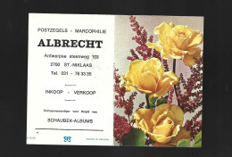 Sint Niklaas Albrecht Postzegels Schaubek Albums Kalender 1979 Calendrier Htje - Kleinformat : 1971-80