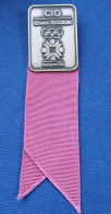 Pin Badge CIO IOC International Olympic Committee 87 Session Sarajevo 1984 84 - Olympic Games
