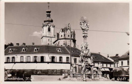 NEUNKIRCHEN, Platz Mit Säule, Schöne Fotokarte Gelaufen ... - Neunkirchen