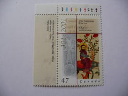 Canada  2001 N° Y&T 1873 " 1700 Ans De L'église Arménienne "    1 V  MNH - Unused Stamps