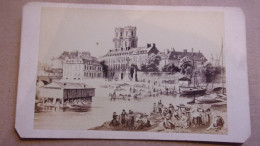 CDV   E MORIER PARIS CATHEDRALE DE RENNES BRETAGNE - Ancianas (antes De 1900)