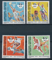 Olympics 1976 - Basketball - AFARS - Set MNH - Verano 1976: Montréal