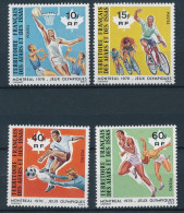 Olympics 1976 - Basketball - AFARS - Set MNH - Zomer 1976: Montreal