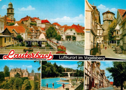 72932417 Lauterbach Hessen Teilansichten Schloss Schwimmbad Lauterbach (Hessen) - Lauterbach