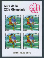 Olympics 1976 - Soccer - GUINEA - S/S Imp. MNH - Zomer 1976: Montreal