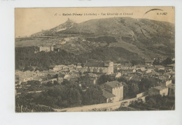 SAINT PERAY - Vue Générale Et Crussol - Saint Péray