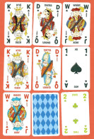 Playing Cards 52 + 3 Jokers.  WOJNA  JUNIOR  Cartamundi - 2020 - 54 Cartas