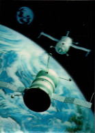 H0771 - Raumfahrt Raumstation  Sojus Soyuz 1 - 3D Wackelbild - Astronomie