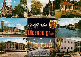 72932166 Oldenburg Niedersachsen Schlosspark Caecilienbruecke Hallenbad Post  Ol - Oldenburg