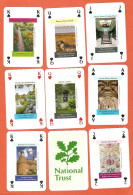 Playing Cards 52 + 2 Jokers.  National  Trust    2019/2021 - 54 Cartes