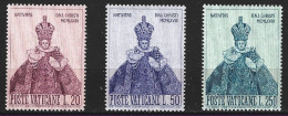 VATICAN. N°482-4 De 1968. L'Enfant Jésus De Prague. - Cristianismo