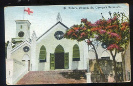 BERMUDA - Sant Georges - St. Peter's Church. Old PPC . Bermudes - Bermuda
