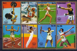 Olympics 1976 - Archery - PARAGUAY - Set MNH - Estate 1976: Montreal