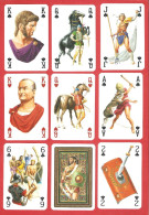 Playing Cards 52 + 3 Jokers.  LO SCARABEO  Gladiators   2009 - 54 Cards