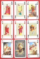 Playing Cards 52 + 3 Jokers.  LO SCARABEO  Coloseum     2006 - 54 Carte