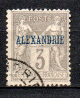 Col41 Colonies Alexandrie N° 3 Oblitéré Cote  4,00€ - Usados