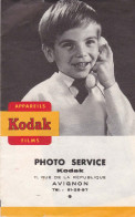 Pochette Photos - Kodak - Photo Service 11 Rue De La Republique AVIGNON - Supplies And Equipment