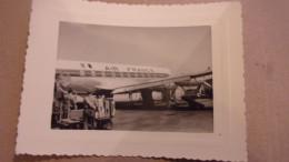 SNAPSHOT PHOTO AMATEUR AVION VICKERS VISCOUNT TURBO PROPULEUR 4 TURBINES GENEVE - Luchtvaart