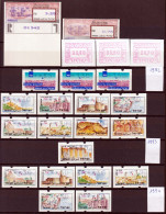 Israele 1992/2006 Automated Stamps Collection 175 Val. **/MNH VF - Vignettes D'affranchissement (Frama)