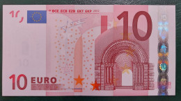 10 EURO N010F1 Greece Trichet Serie Y09 Perfect UNC - 10 Euro