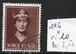 NORVEGE 196 Oblitéré Côte 10 € - Used Stamps