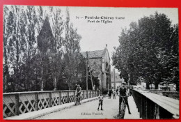 CPA-38-ISERE-PONT DE CHERUY-PONT DE L'EGLISE-EDIT FORELOLYN°59-ANIMEE - Pont-de-Chéruy