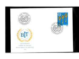 1200 Genève - Jour D'émission - BIT - Timbre De Service - 17 05 1994 - Beli FDC 104 - Storia Postale