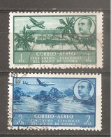 Guinea Española - Edifil 300-01 - Yvert Aéreo 16-17 (usado) (o) - Spanish Guinea