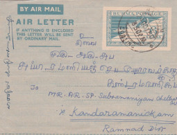 Air Letter - 1950 - Myanmar (Birmanie 1948-...)