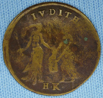 Jeton De Nuremberg • Judith 1601 • Rare • Décapitation De Holopherne • Rechenpfennig Counter Token • Nürnberg • [24-188] - Non Classificati