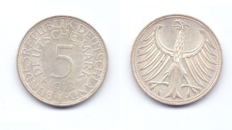 Germany 5 Mark 1972 F - 5 Marchi