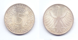 Germany 5 Mark 1974 G - 5 Marchi